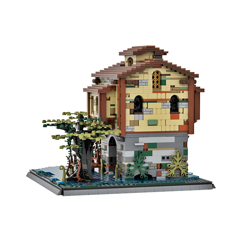 

MOC Forest Hut Swamp Hideout By Zmarkella House Building Blocks Architecture Series Toys Bricks Idea For Children Kid Xmas Gifts