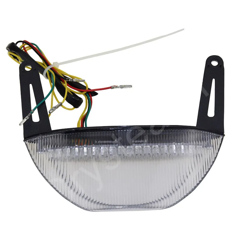 For Honda CBR600RR CBR 600RR CBR 600 RR 07 08 09 10 11 12 LED Integrated Rear Tail Brake Light With Turn Signals Lamp Taillight - Цвет: Clear Lens