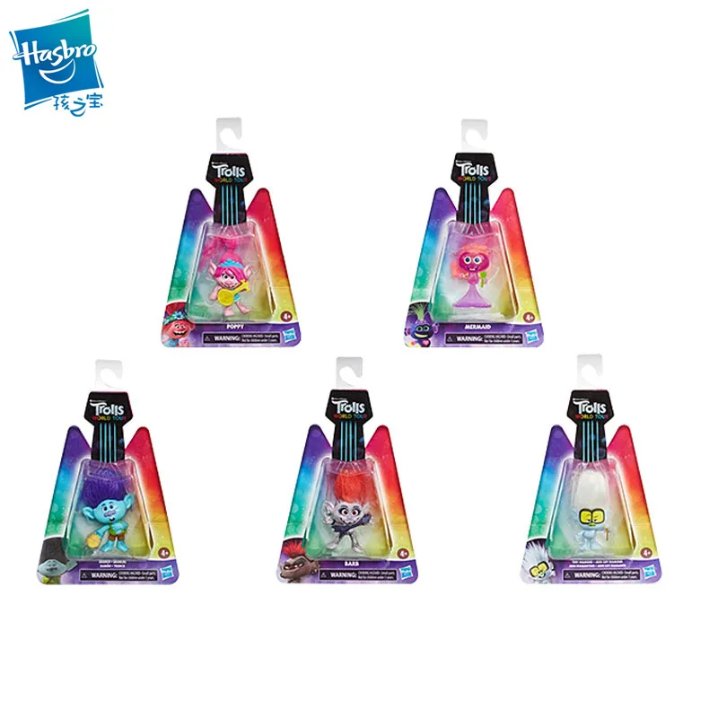

Hasbro Trolls Magic Hair Elf 2 World Tour Serial Music Elf Children's Mini Doll Toy Gift