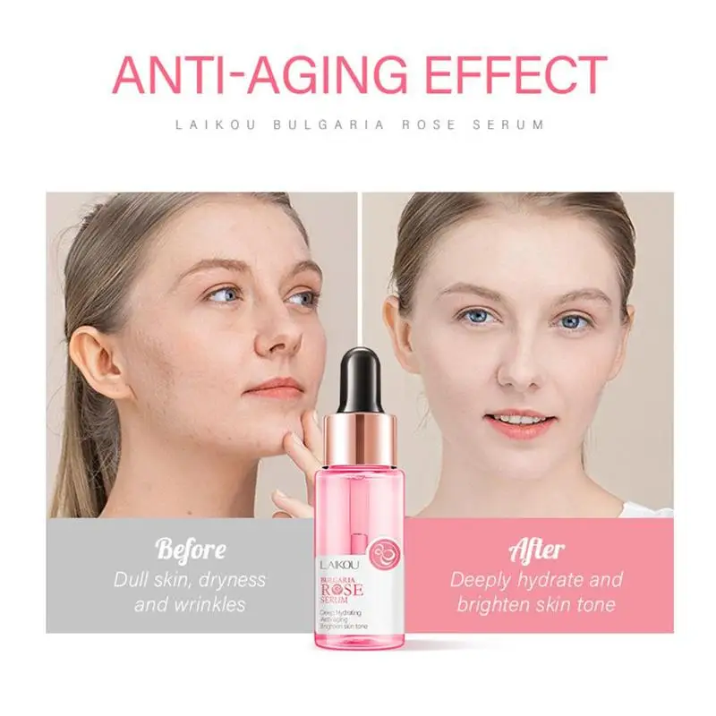 

17ml Blueberry Rose Moisturizing And Anti Essence Plant Extract Lifting Firming Oil Control Shrinking Pores