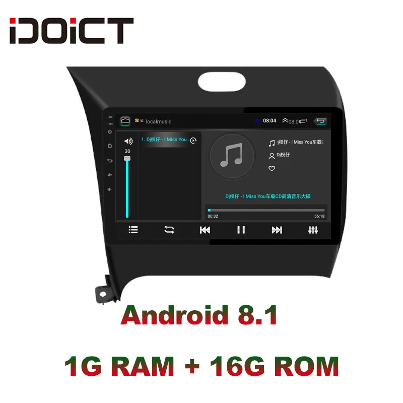 Автомобильный DVD-проигрыватель IDOICT Android 9 1 с GPS-навигацией мультимедийный