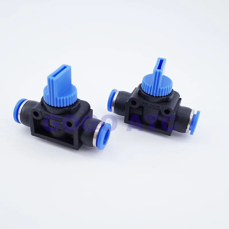 GOGO 10pcs a lot HVFF pneumatic hand valve air pressure switch quick hose connector 12mm fitting | Обустройство дома