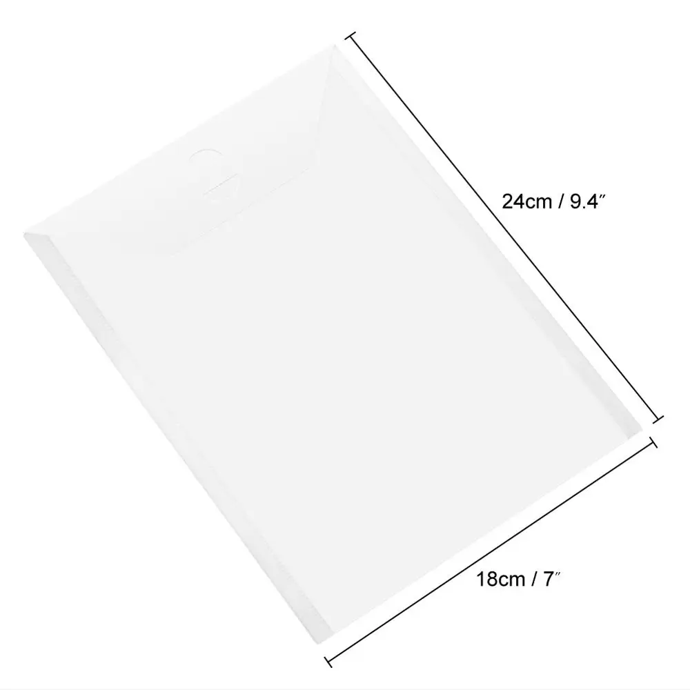 Большие карманы для штампов и 10 шт./компл. пластиковые прозрачные большие