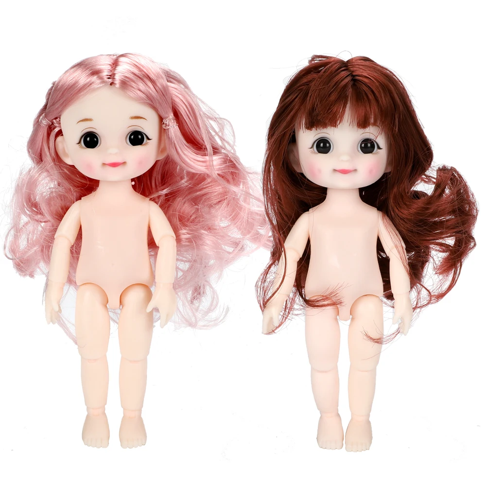 BJD кукла улыбающегося улыбка 13 подвижные шарнирные 16 см сюрприз куклы игрушки