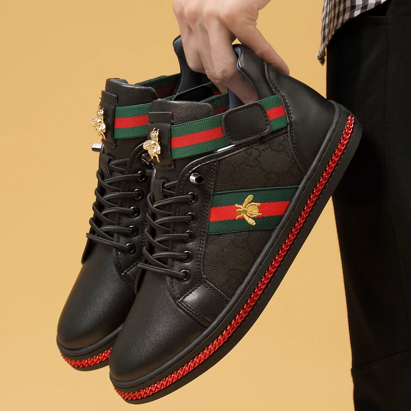 

New Men's Casual Shoes Fashion Trend Brand Luxury Shoes High Quality Comfortable Flat Shoes Business Office Party Casual Shoes