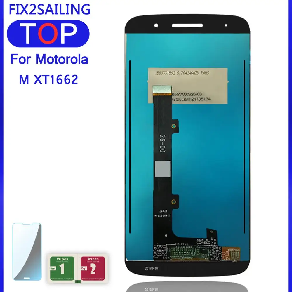ЖК-дисплей для смартфона Motorola Moto M XT1662 XT1663 сенсорный дигитайзер в сборе 1920*1080 |