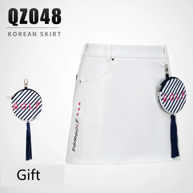

PGM Golf Ladies Sports Short Skirt Summer Women's Skirt A-shaped Women's Skirt Anti-light Design qz048