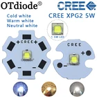 Светодиодный излучатель Cree XPG2, 1-5 Вт, XP-G2 к, 6500 К, нейтральный белый, 4500 к, для фонарикапрожекторалампы, 1 шт.