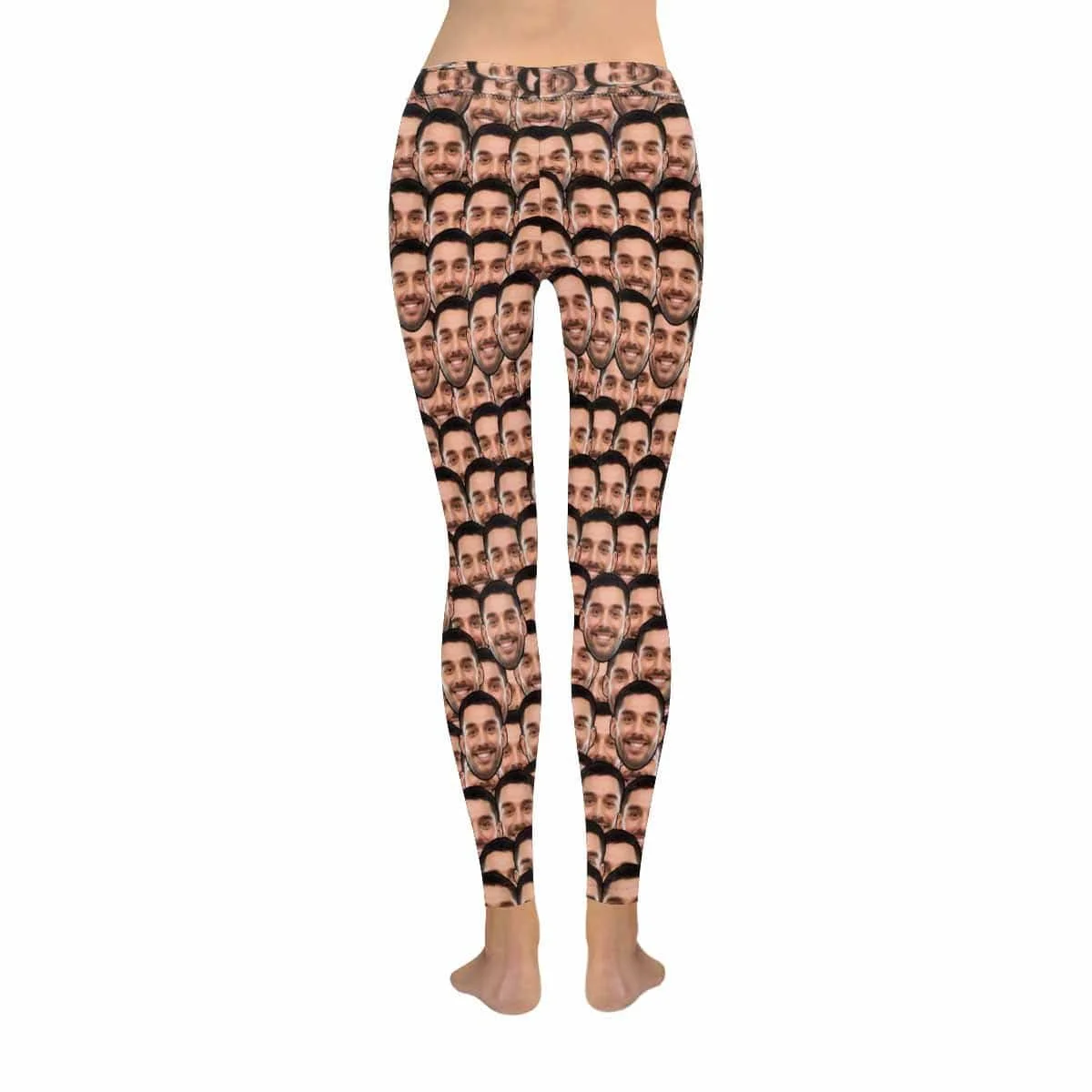 

Custom Face Smash Low Rise Leggings