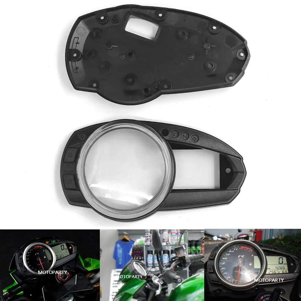 Speedmeter Gauge Cover Tachometer Housing Box Case For Kawasaki Z750 Z1000 2007- 2009 Odometer counter Speed Meter Clock