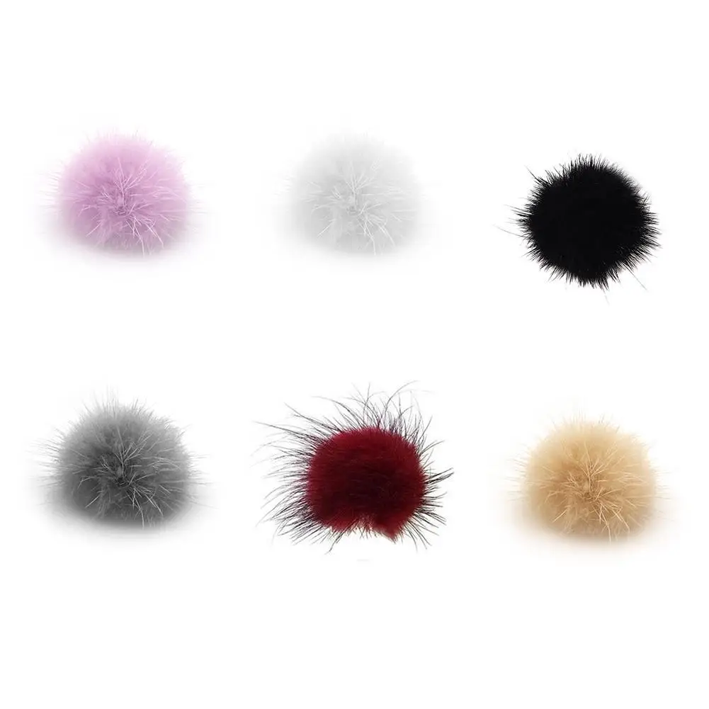 2021 New Net Red Nail Polish Glue Fluffy Plush Ball Ball Cute Hair Poms Magnetic Jewelry Art Decoration Pom Detachable Nail R6H3