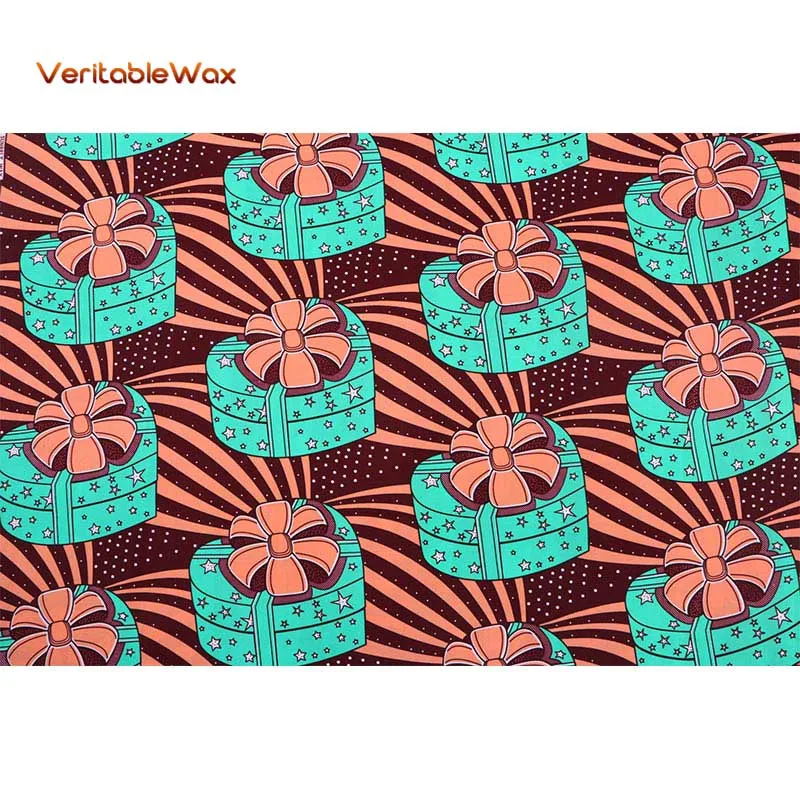 

2020 Africa Nigerian Prints Batik Fabric Real Wax Patchwork Sewing Dress Craft Loincloth Polyester Ankara Designer Tissu FP6142