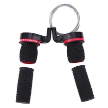1 пара Twist MTB Велоспорт велосипед Twist Grip шестерни переключения скоростей соединенный DIP переключатель для горного велосипеда велосипедные части