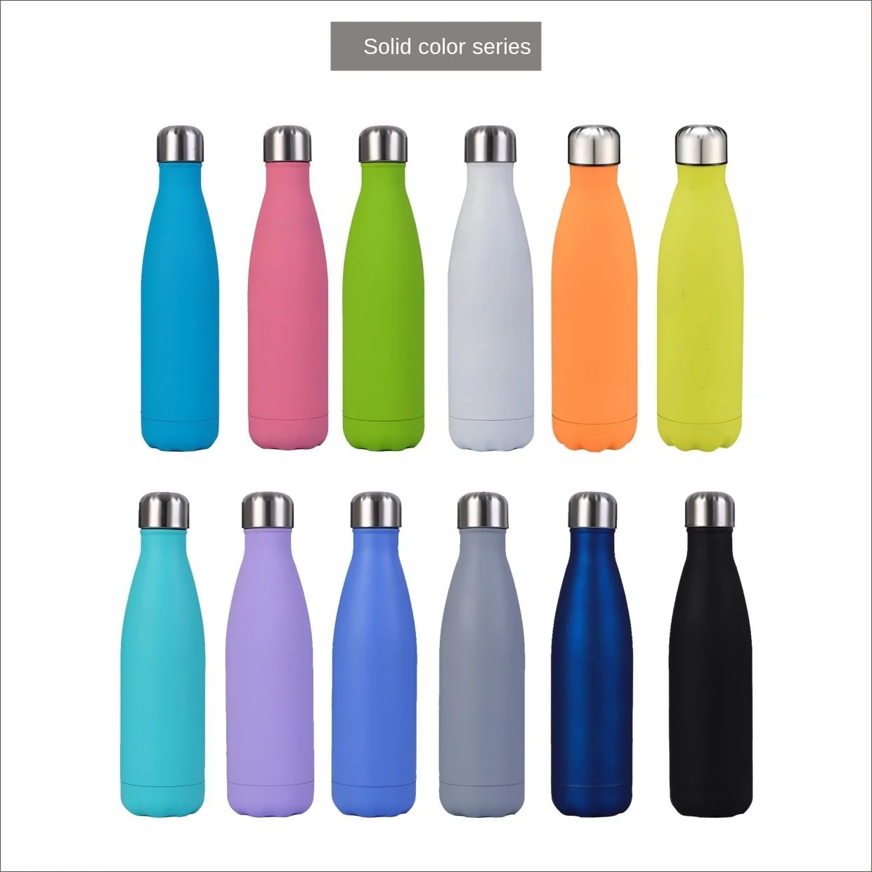 

JOYLIVE Outdoor Drop-proof Coke Bottle Double-layer Sports Gift Water Bottle Thermos Stainless Steel Coke Thermos 2021 New Hot
