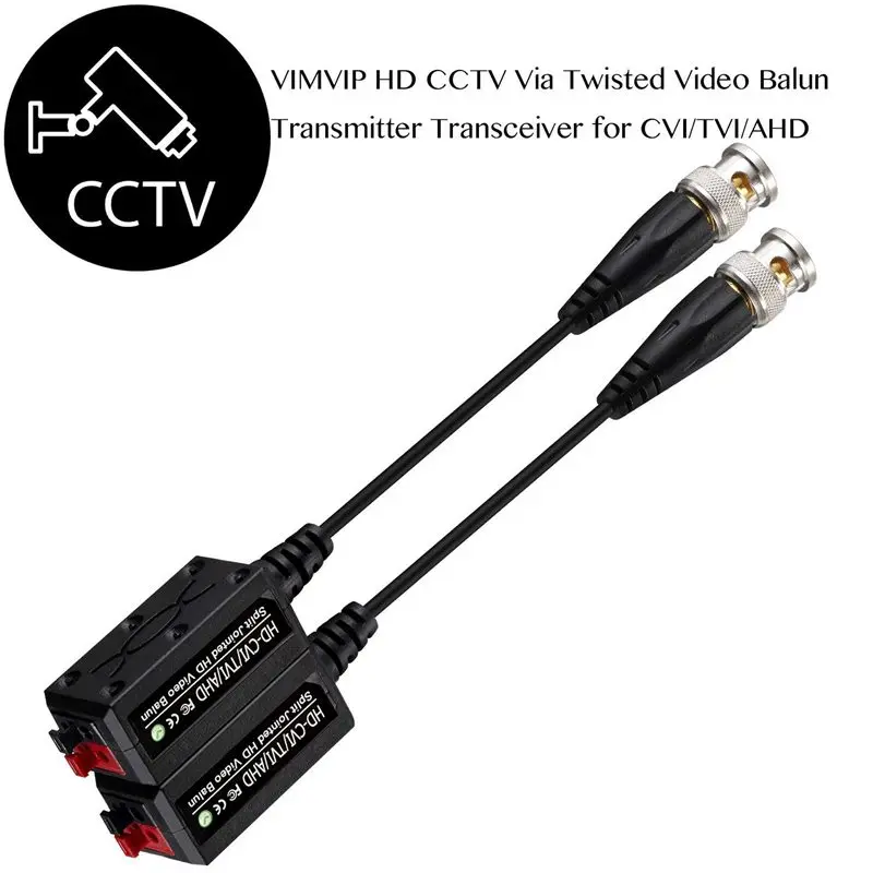 4 пары Пассивный видеопередатчик Bnc Hd-Cvi/Tvi/Ahd | Электроника
