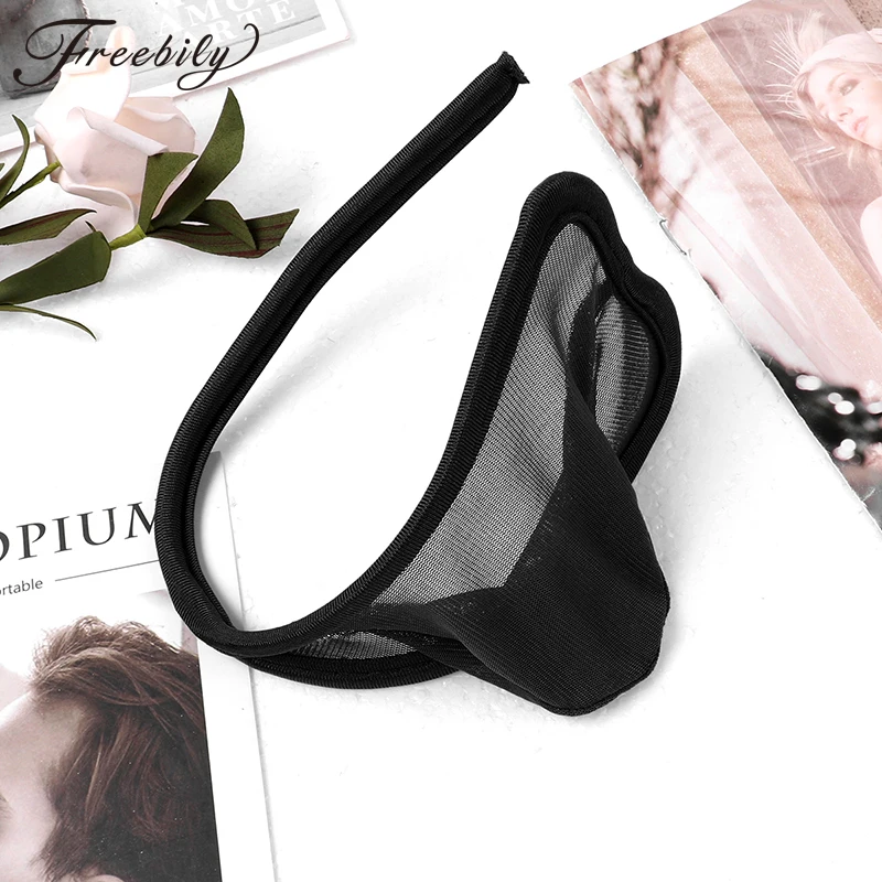 Сексуальные стринги C-string невидимые трусы нижнее белье для мужчин мужские брифы