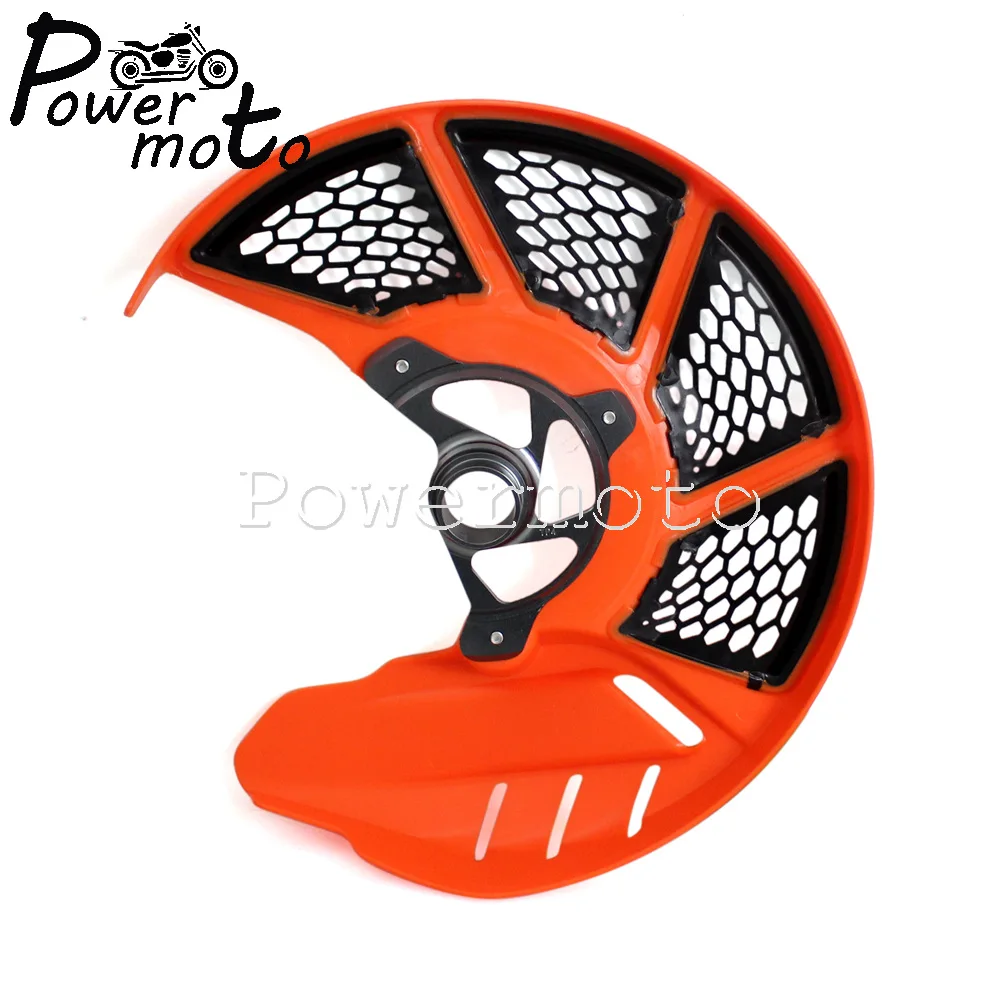 Orange Motorcycle Brake Disc Guard w/ Mounting Kit for EXC-F XCF SX-F EXC SMR XC SX 125 150 200 250 300 450 525 530 2003-15 | Автомобили и