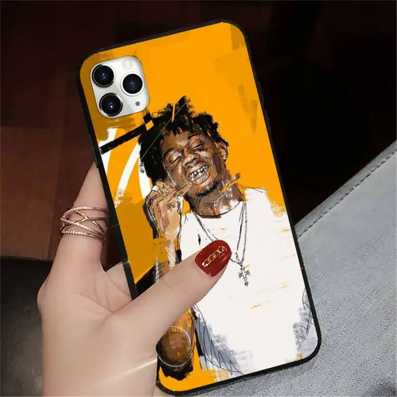 

Playboi Carti Rapper pattern Phone Case for iPhone 11 12 pro XS MAX 8 7 6 6S Plus X 5S SE 2020 XR