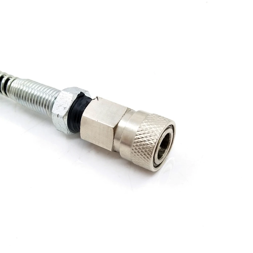 Пейнтбол PCP заполняющая станция 300 бар/4500psi Din наполнение зарядки адаптер с 2" /36" DN2 микроотверстие шланг