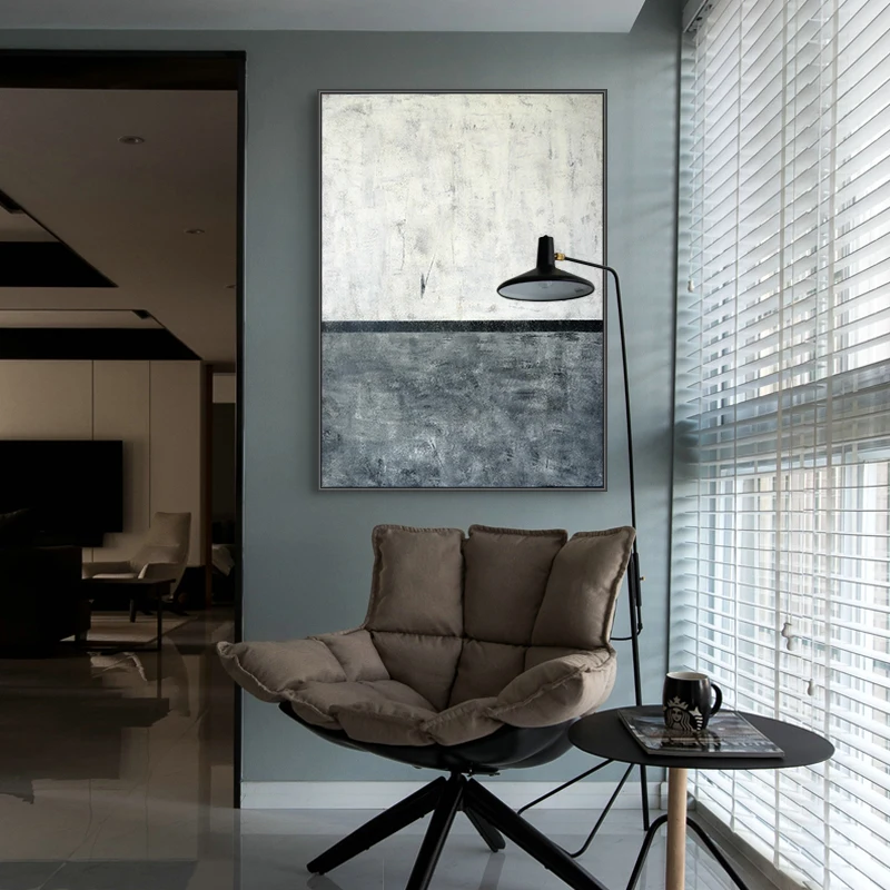 Настенная Картина на холсте в скандинавском стиле настенные постеры черного