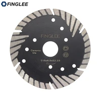finglee 4 55679 inch granite diamond cutting saw blade cutting discturbo teeth slant protection for concrete marble stone