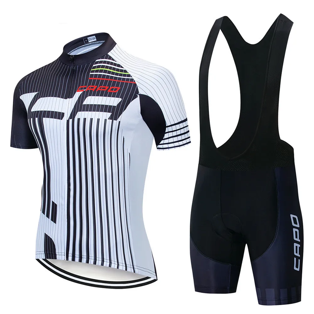 

2021 New Summer Electric Cycle Kit Set Cycling Jersey For Men T-shirt Shorts Breathable Moisture Bike Short Sleeve Clothing