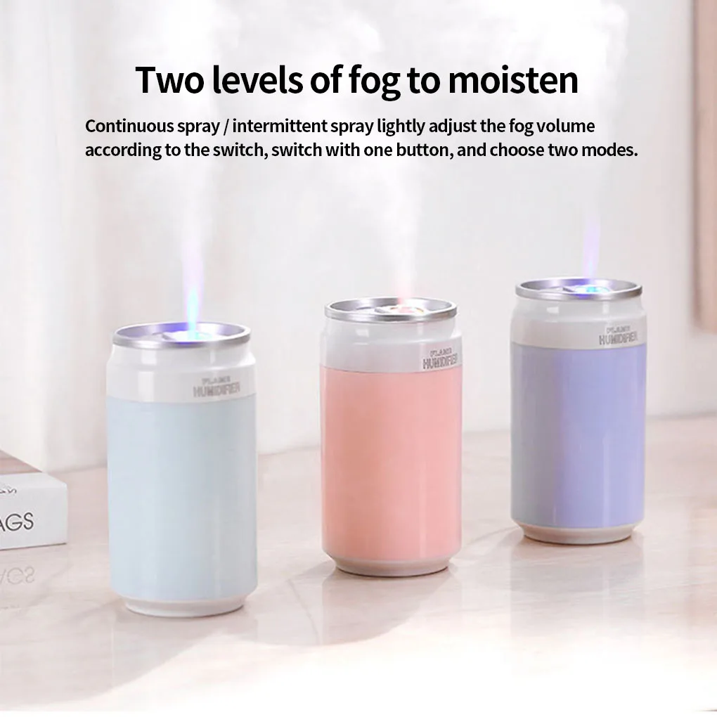 

200ml USB Mini Air Humidifier Car Aroma Essential Oil Diffuser Home USB Fogger Mist Maker LED Night Lamp Accessories
