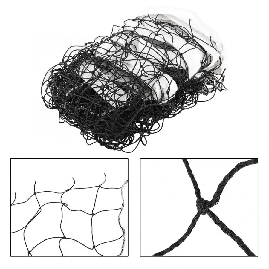 Сетка для волейбола 12x12 см со стальным тросом|Волейбольные мячи| |