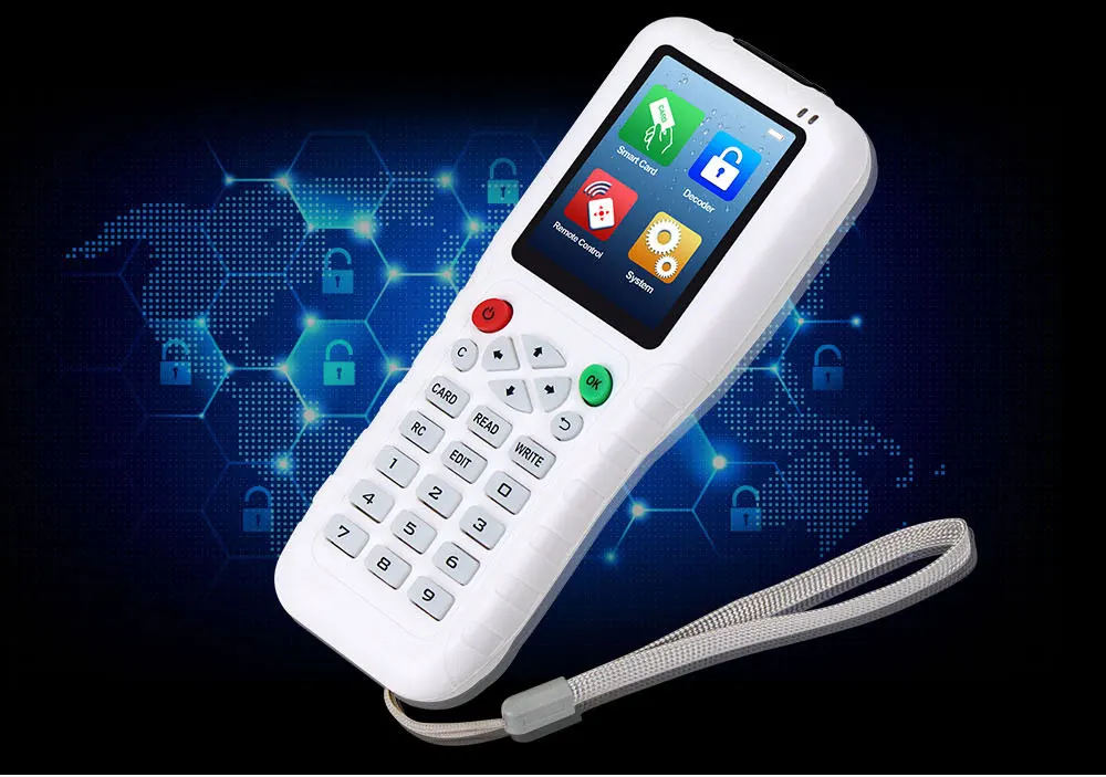 RFID Дубликатор 13,56 IC/ID Считыватель Карт Писатель Cloner 125 кГц программист копир многочастотный T5577 перезаписываемый Универсальный идентификатор брелок USB