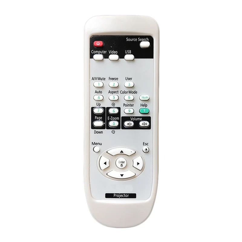 A Пульт дистанционного управления Управление для проектора EPSON EMP-53 EMP-54 EMP-61 EMP-62 EMP-84 EMP-82 EMP-S5 EMP-X1 EMP-6110 EMP-7800 EMP-1700 EMP-1705 - Цвет: A