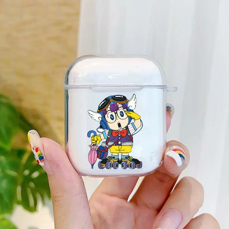 Мягкий чехол Dr slump - Arale с милым японским аниме для Airpods 1 2 беспроводных Bluetooth