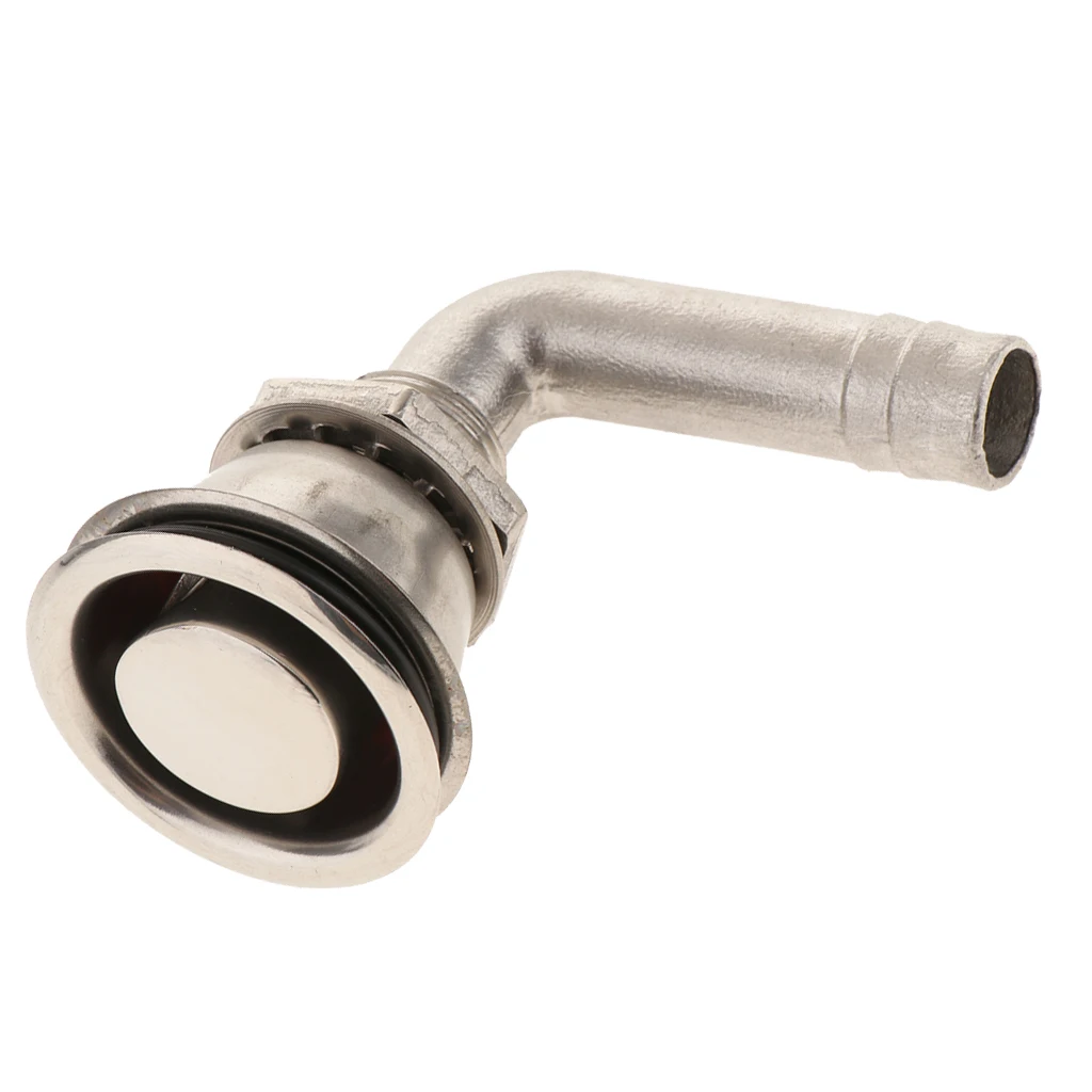 90 ° нержавеющая сталь судовая лодка смывное крепление топливного бака