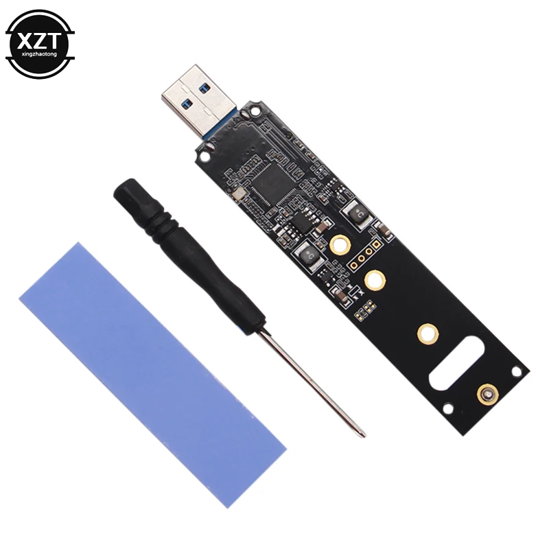 Портативный переходник NVME на USB M.2 SSD карту типа A 3 1 Gen 2 мостовой чип M2 Key M для Windows