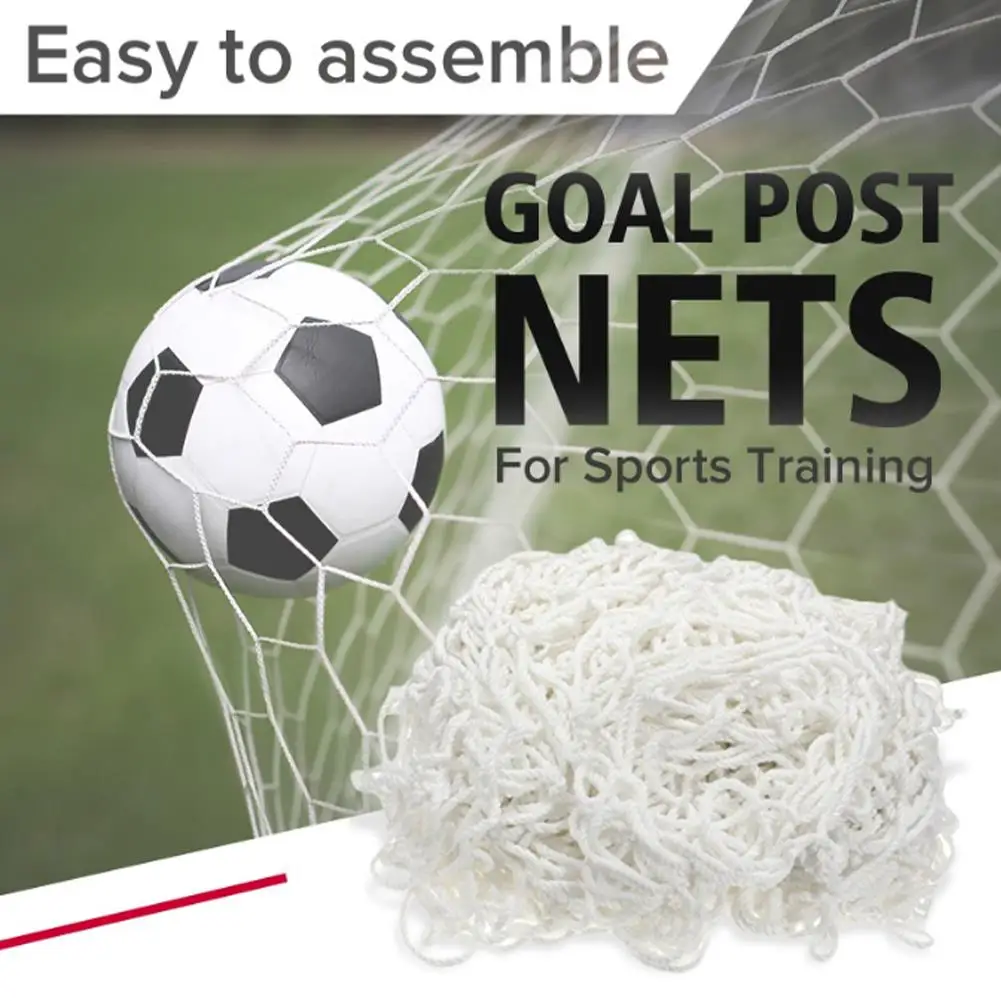 

4x5FT Football Soccer Goal Post Nets Sport Training Match Full size New