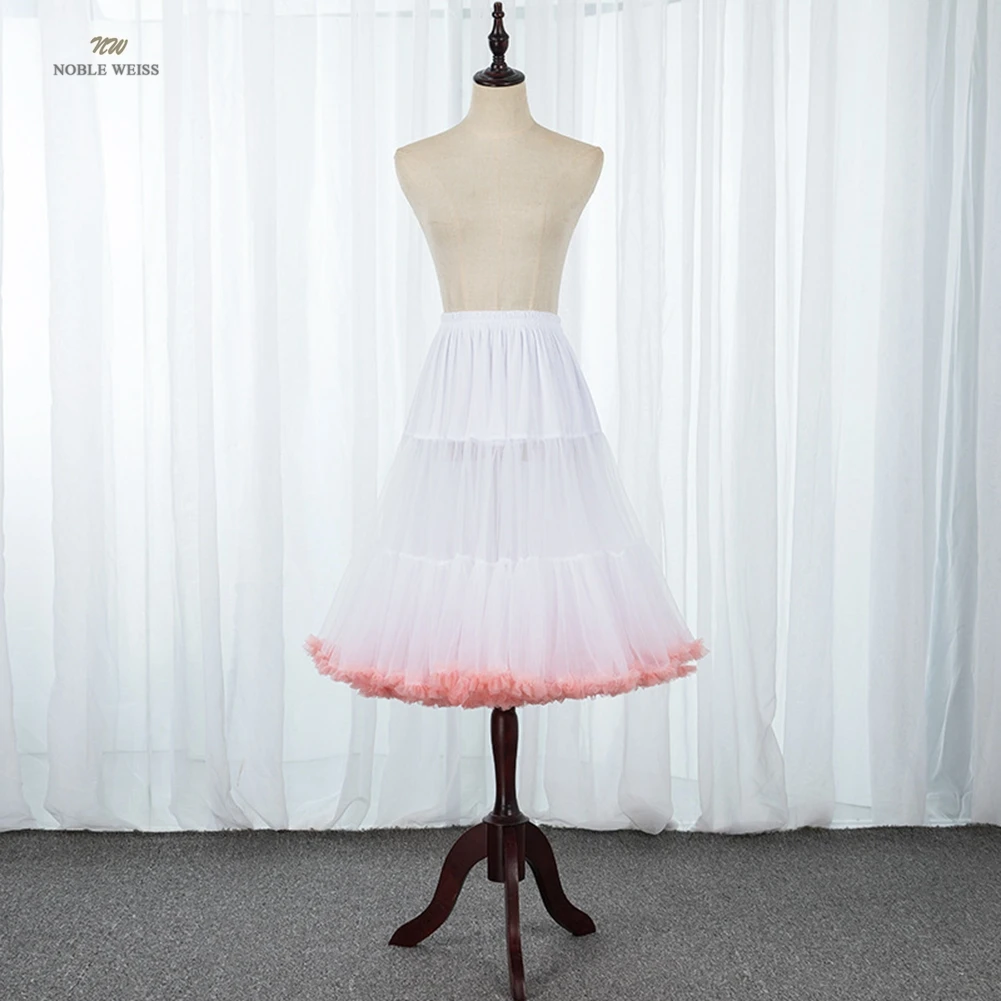 Ball Gown Petticoat Cotton Candy Pink Rainbow Cloud Support Medium Length Soft Yarn Boneless Violence | Свадьбы и торжества