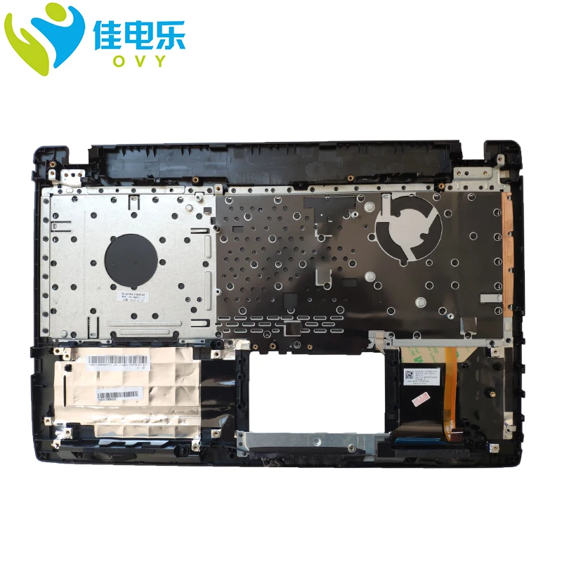 

Red Backlit Black Top Case Palmrest US Laptop Keyboard for ASUS GL553VW FX553VD ZX553VD ZX53V 90NB0DC1-R30090 13N1-0BA0T01