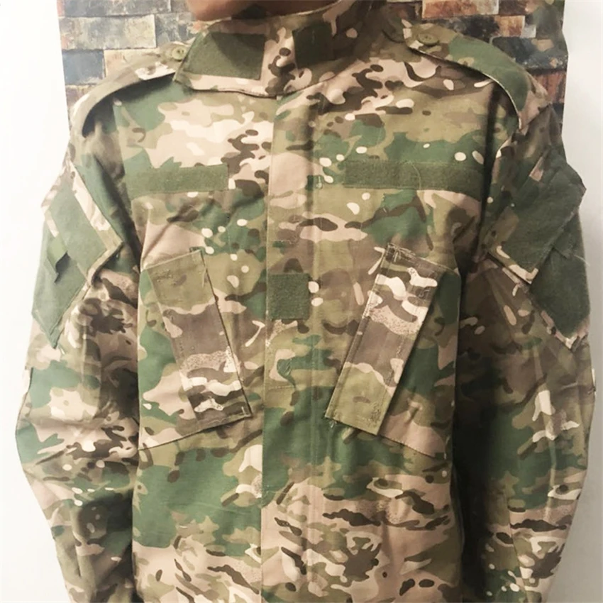 Камуфляжный мужской костюм армии США тактическая одежда военный солдат