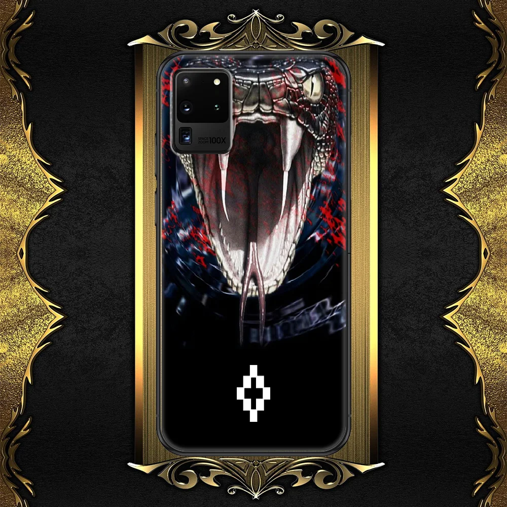 

Luxury Marceloes Brand Burlones Phone case For Samsung Galaxy Note 4 8 9 10 20 S8 S9 S10 S10E S20 Plus UITRA Ultra black pretty