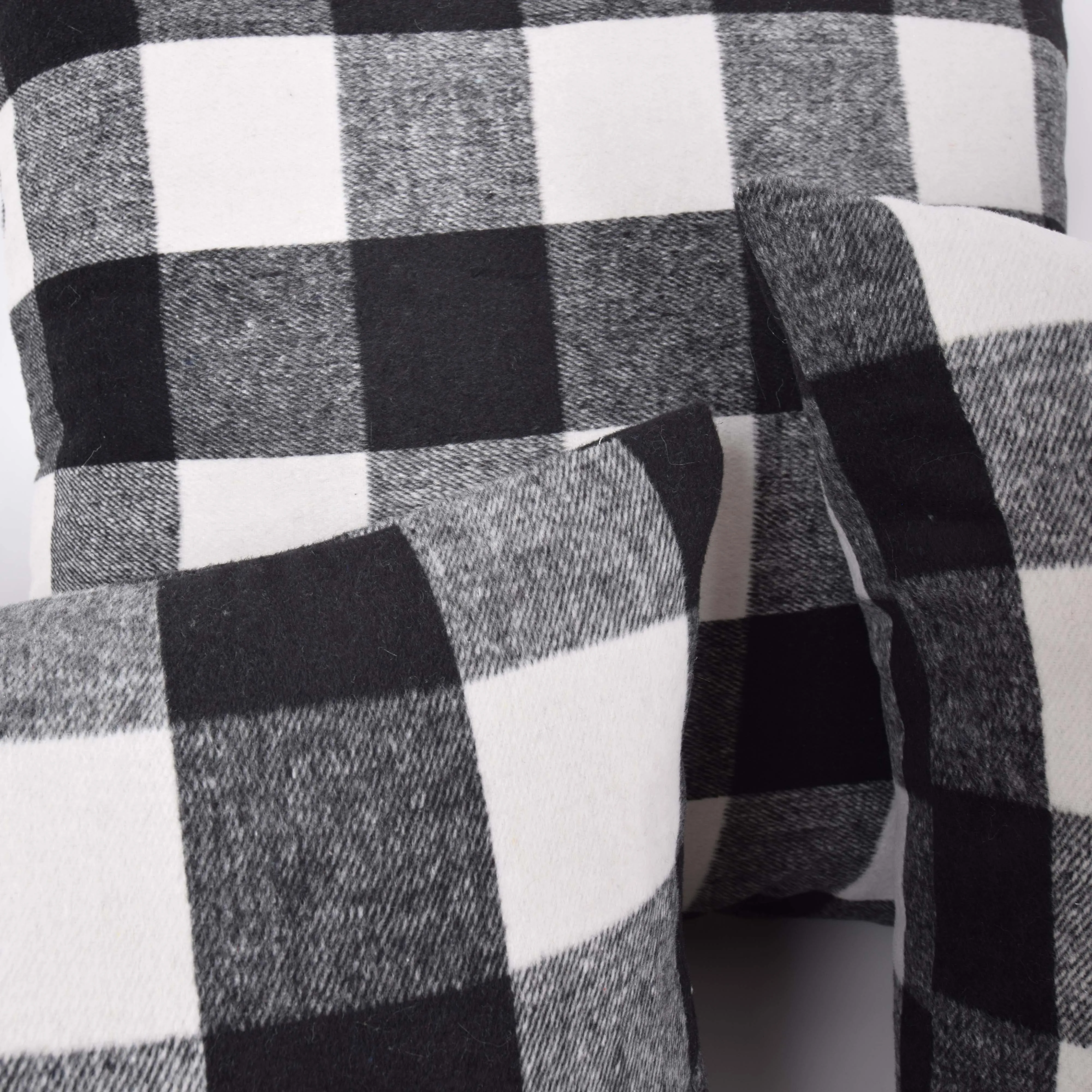 Бело-черный чехол для подушки в стиле буйвола OEM декоративный домашнего дивана