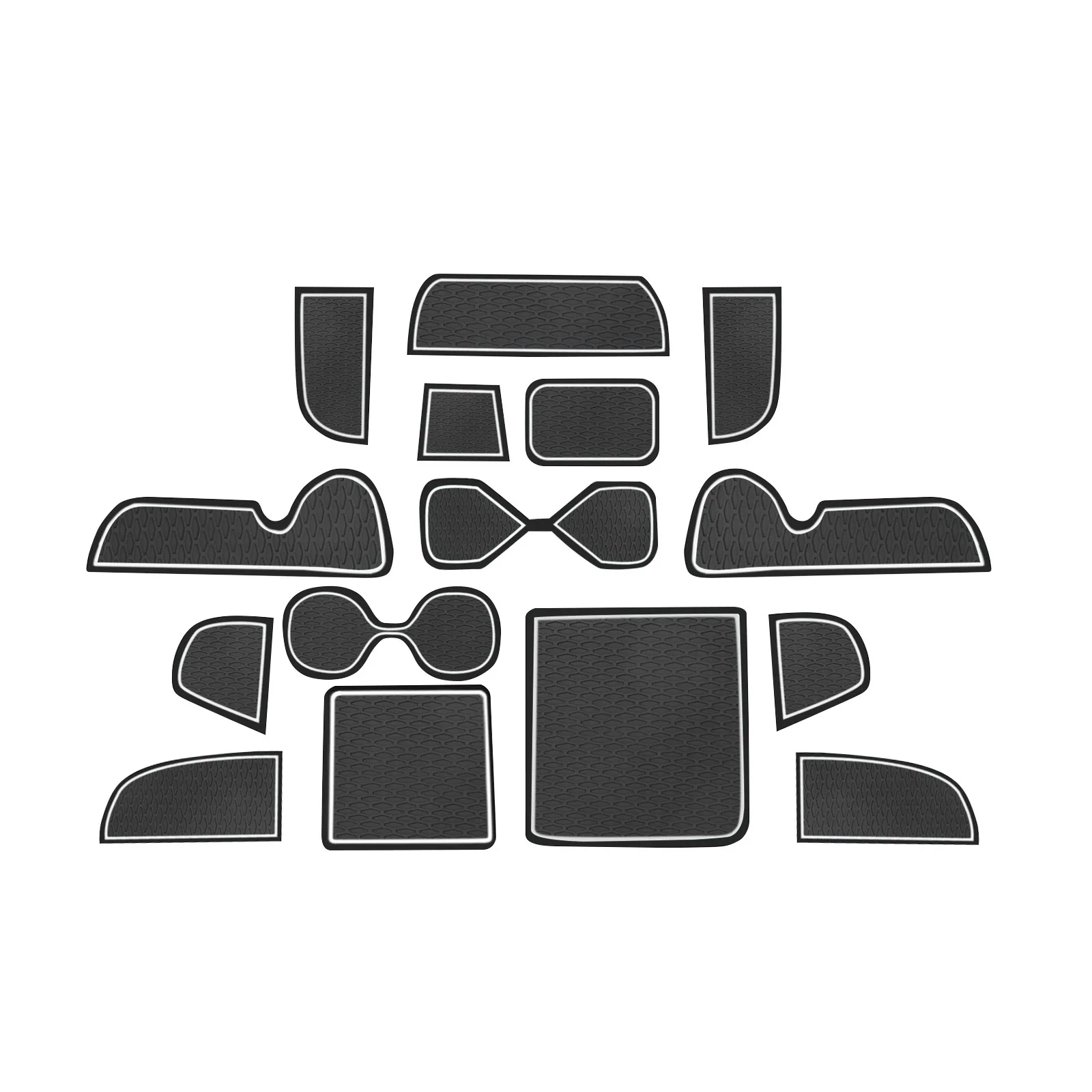 RUIYA для Honda Vezel RV Series RV3 RV4 RV5 RV6 2021 2022 2023 2024 Коврик для дверной пазы автомобиля Honda Vezel RV 2023 Аксессуары