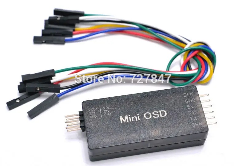 MICRO MINIMOSD Minim OSD мини-система для мультикоптера APM/PIXHAWK/NAZE32 управления полетом |