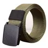Army Green Мужской ремень для спорта на открытом воздухе нейлоновый пояс тканевый веб-ремень ослепительный Z5 - Цвет: Army Green