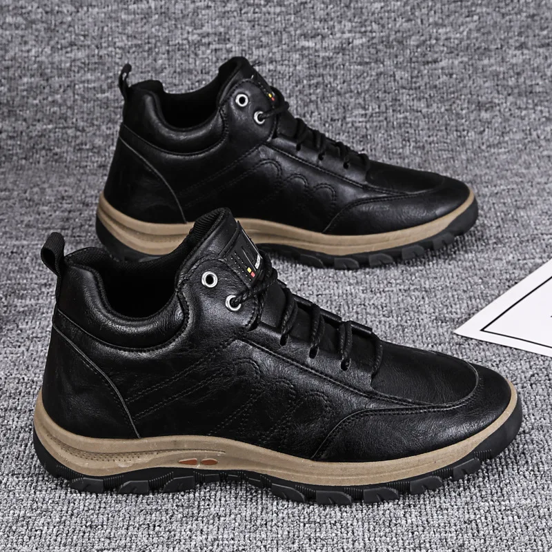 

Мужские высокие кроссовки, Классическая Повседневная обувь для скейтборда, весна-осень