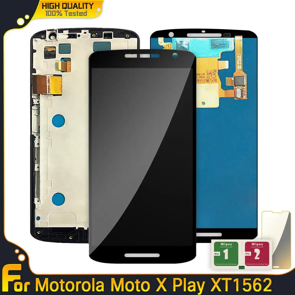 ЖК дисплей для Motorola MOTO X play XT1561 XT1562 XT1563 дигитайзер сенсорного экрана в сборе Moto | Экраны для мобильных телефонов -33017584870