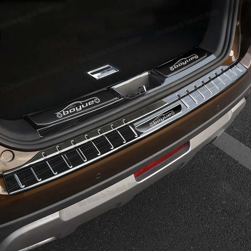 Автомобильный порог для порога двери Lsrtw2017 защитный Geely Boyue атлас 2016 2017 2018 2019 2020