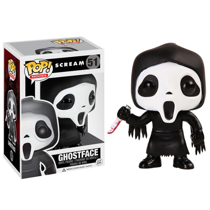 Фильмы ужасов крик фигура игрушки #51 Ghostface коллекция экшн-фигурка украшение