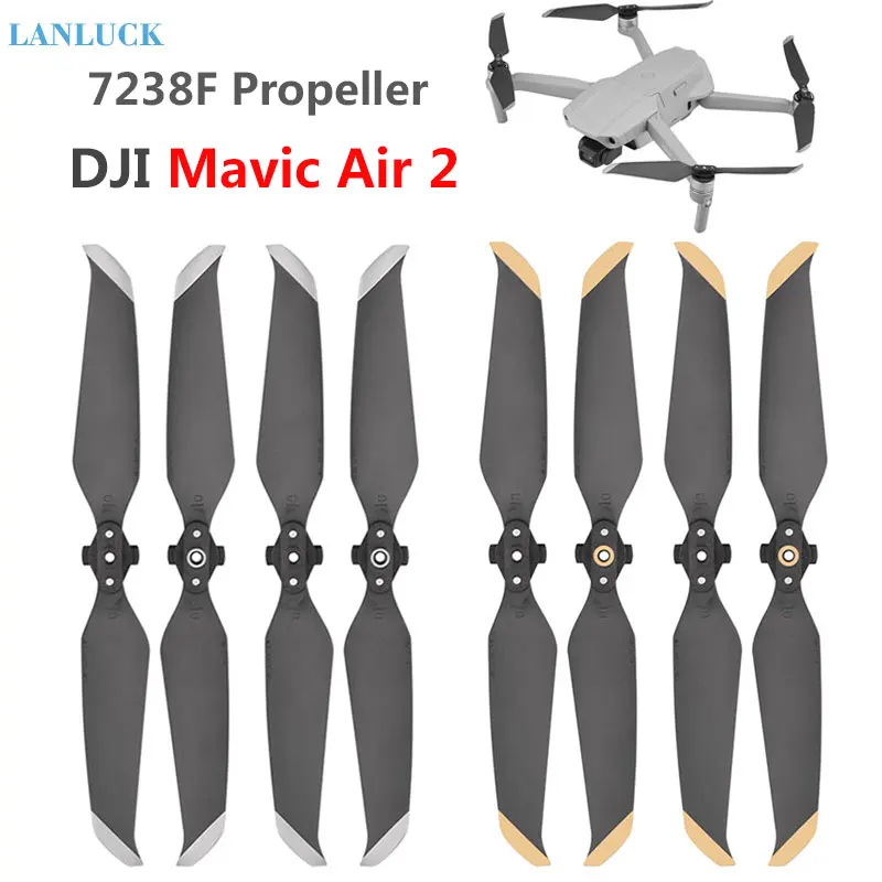 Пропеллер 7238F для Mavic Air 2/AIR 2S 4 шт. быстросъемные лопасти реквизит DJI аксессуары
