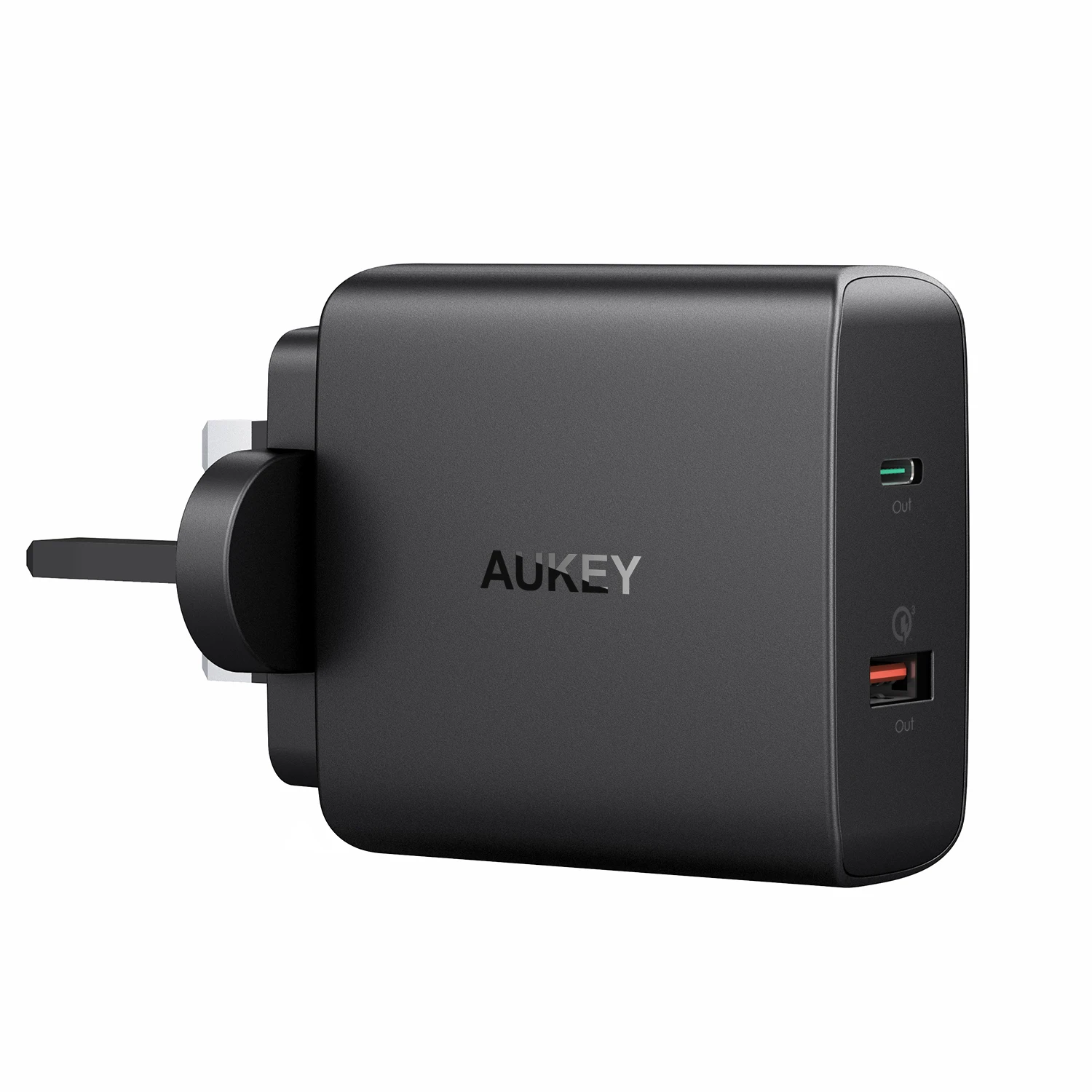 Зарядное устройство AUKEY UK Plug 48 Вт 3 0 мобильный телефон быстрая зарядка настенное