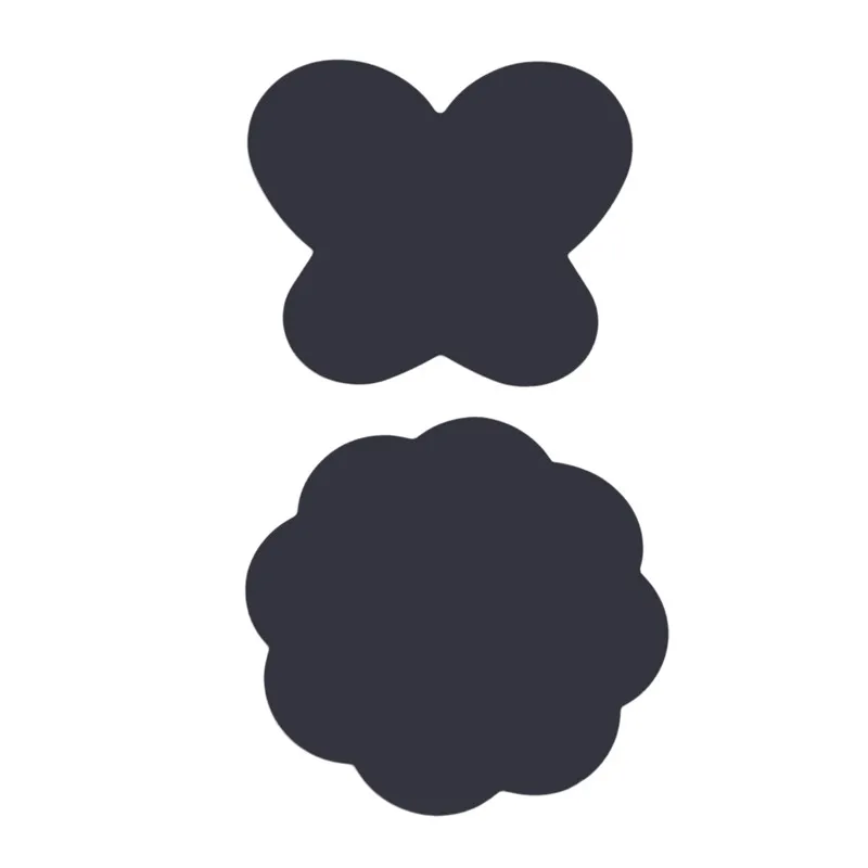 1 шт. моющаяся силиконовая сумка для рисования в стиле каваи с цветными бабочками