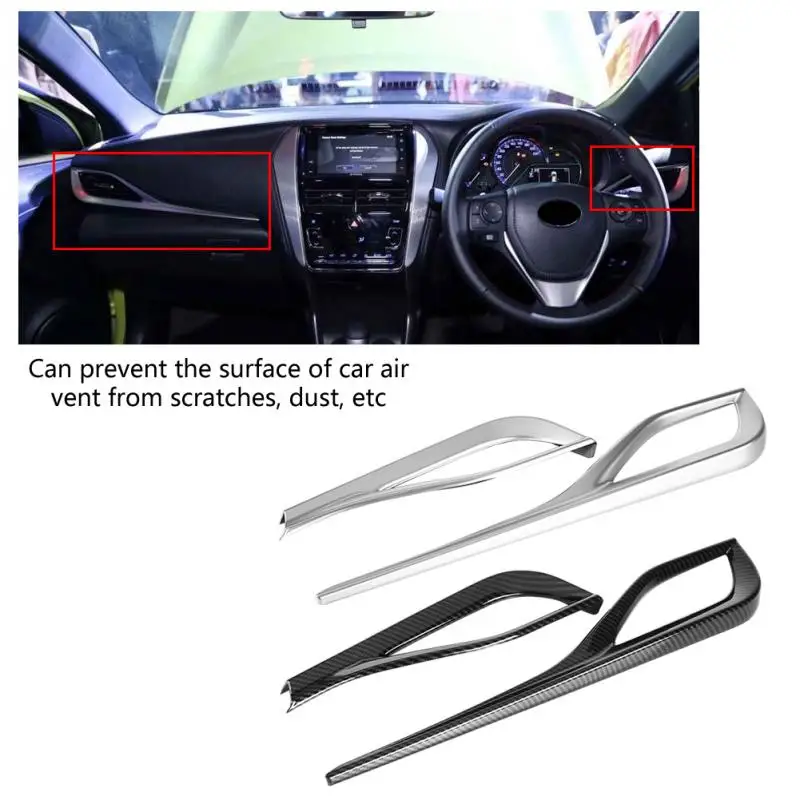 2 шт. передняя крышка для вентиляционного отверстия салона автомобиля Toyota Yaris VIOS